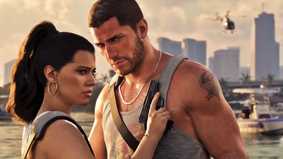 Jason in Lucia sta osrednji dvojec nove zgodbe. Vir: Rockstar Games.